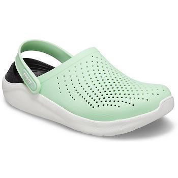 Crocs LiteRide Clog Zelene - Damske Dreváky